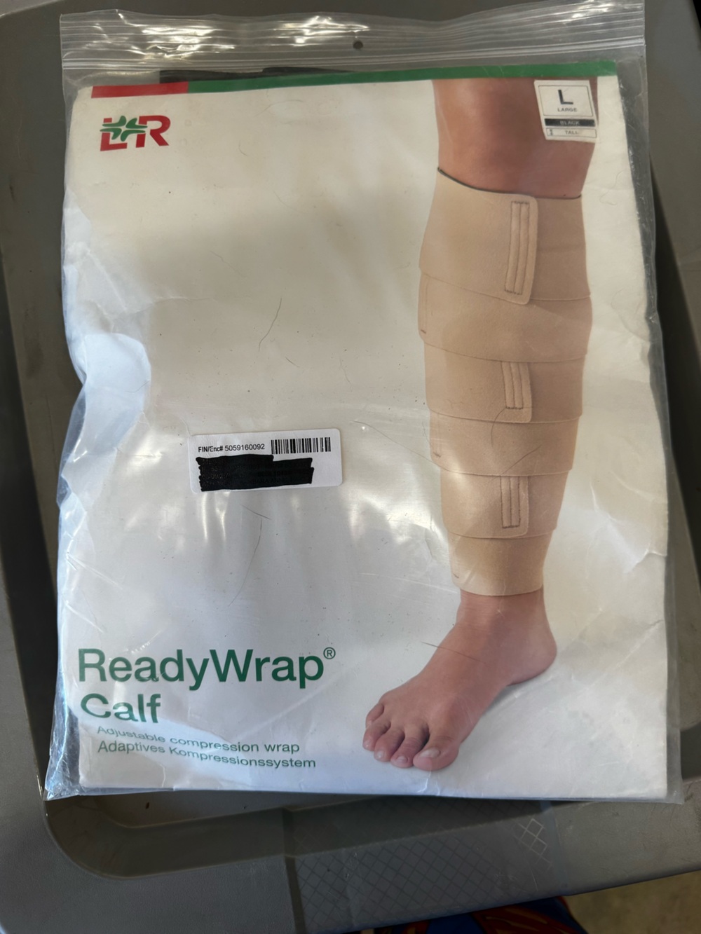 Calf Compression Wrap - Black NWT